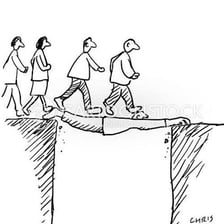 An illustration of a person performing a generous, noble act.