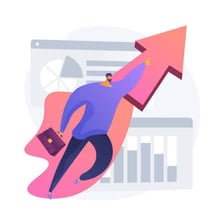 An illustration symbolizing an ideal or highly favorable outcome.