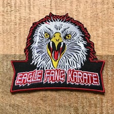 The Eagle Fang Karate dojo logo from the television series “Cobra Kai.”