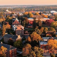The University of Maine campus in Orono, Maine