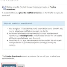 A document being revised with written edits