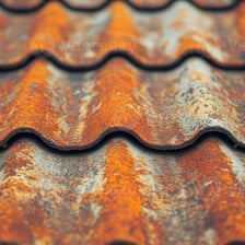 A heavily rusted metal surface showing signs of age.