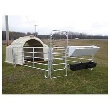 Enclosures used to house farm animals