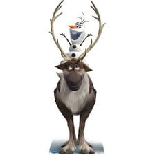 Sven, the reindeer character from Disney's Frozen