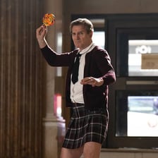 Liam Neeson pictured in connection with the film The Naked Gun.