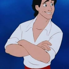 Prince Eric from Disney’s The Little Mermaid.