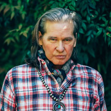 A portrait of actor Val Kilmer.