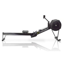 An indoor rowing machine, also called an ergometer or erg.