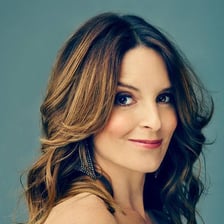 Portrait of writer and actress Tina Fey