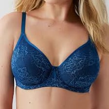 A Wacoal bra displayed as lingerie apparel.