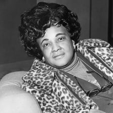 Portrait of journalist Ethel L. Payne.