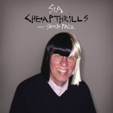 Singer Sia performing onstage