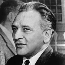 Portrait of composer Frederick Loewe.