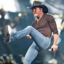Tim McGraw performing onstage