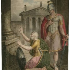 Artwork or theatrical production associated with Shakespeare's Titus Andronicus
