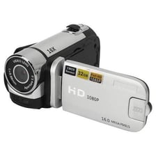 A handheld camera recording video.