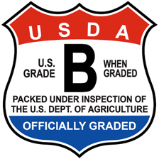 A Grade A quality label.