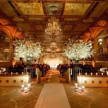 A refined, elegantly decorated formal interior