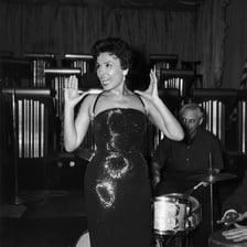 A portrait of singer and actress Lena Horne