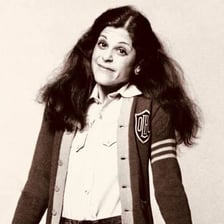 Gilda Radner performing on Saturday Night Live