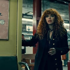 Nadia Vulvokov, played by Natasha Lyonne, in Russian Doll.