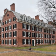 A view of Yale University's campus in Connecticut.