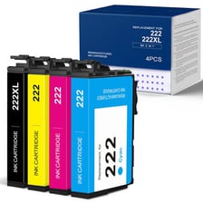 Ink cartridges used in a printer
