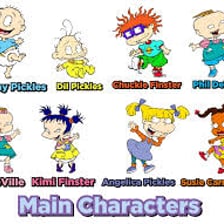 Tommy Pickles, a toddler character from Rugrats.