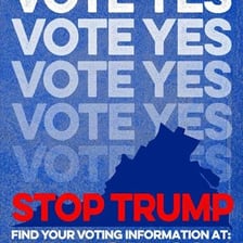 Campaign materials presenting opposing sides of a referendum.