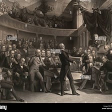 The chamber of the United States Senate.