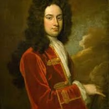 A formal portrait representing a British earl and aristocratic title.