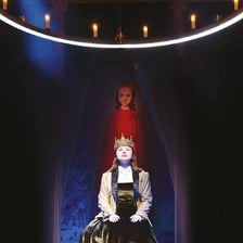 A theatrical production of Shakespeare’s King John.