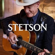 Portrait of country singer Lyle Lovett.