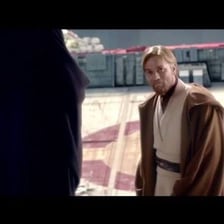A Star Wars scene representing the phrase “May the Force be with you.”