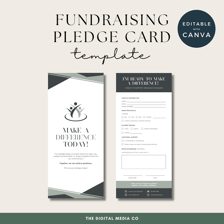 A donor making a charitable pledge