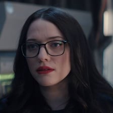 Kat Dennings in a promotional image for WandaVision.