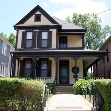 The Atlanta birth home of Martin Luther King Jr.