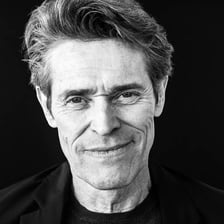 Portrait of actor Willem Dafoe