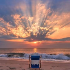A sunrise symbolizing a beginning