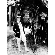 Historical photograph of Charles Ponzi, namesake of the fraudulent scheme