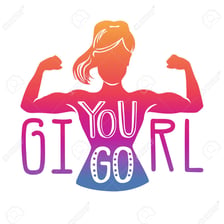 A person cheering enthusiastically in encouragement.