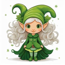 A small elf-like character with pointed ears