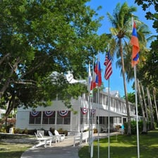 The Harry S. Truman Little White House in Key West, Florida