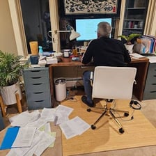 A poet writing a formal tribute poem.