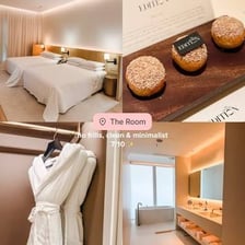 A plainly furnished room with no extra amenities