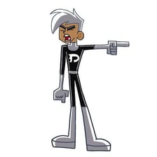 A cartoon character making an emphatic shouted exclamation.