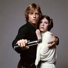 Mark Hamill portraying Luke Skywalker in Star Wars.
