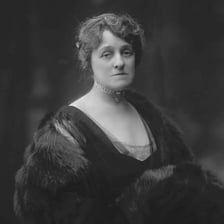 A portrait of novelist Edith Wharton