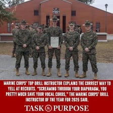 U.S. Marines conducting a training exercise.