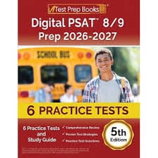 A booklet for a PSAT practice test.